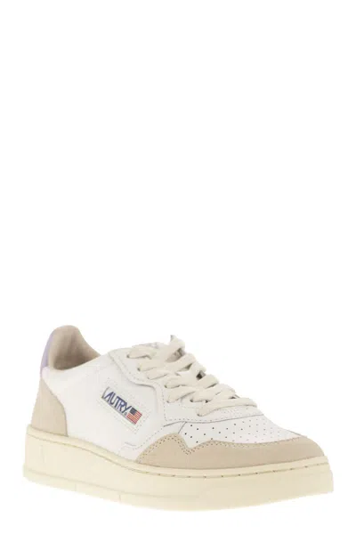 Autry Champion Leather Low-top Sneakers With Rubber Sole