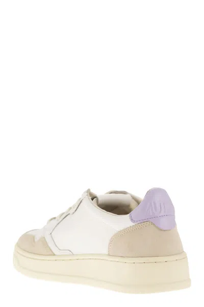 Autry Champion Leather Low-top Sneakers With Rubber Sole
