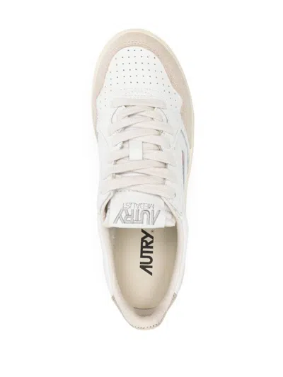 Autry Champion Leather Low-top Sneakers With Rubber Sole