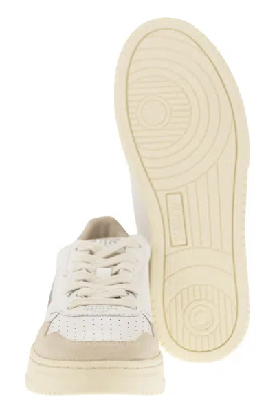 Autry Champion Leather Low-top Sneakers With Rubber Sole