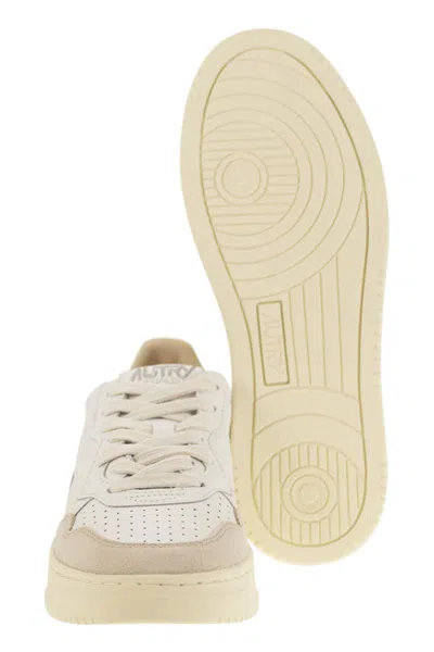 Autry Champion Leather Low-top Sneakers With Rubber Sole