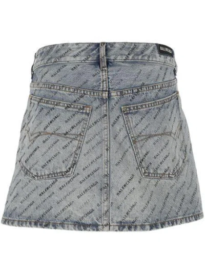 Balenciaga Women Miniskirt With Logo