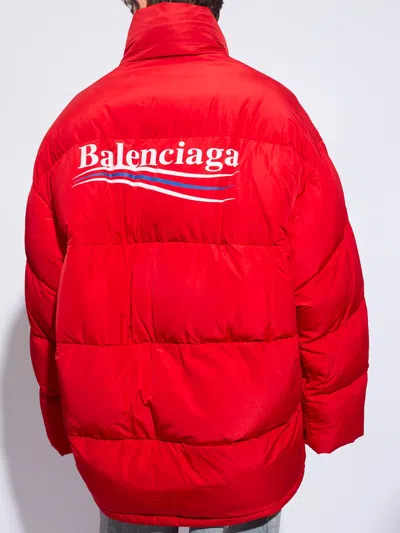 Balenciaga Micro-faille Puffer Coat