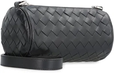 Bottega Veneta Intrecciato Motif Leather Crossbody Bag For Men