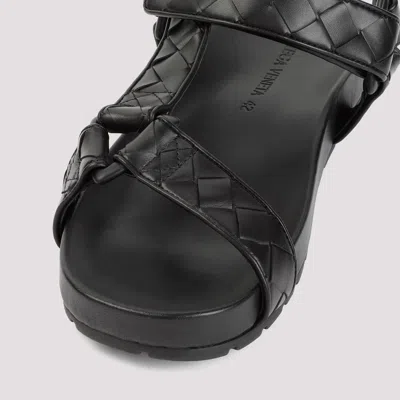 Bottega Veneta Sandal In Black