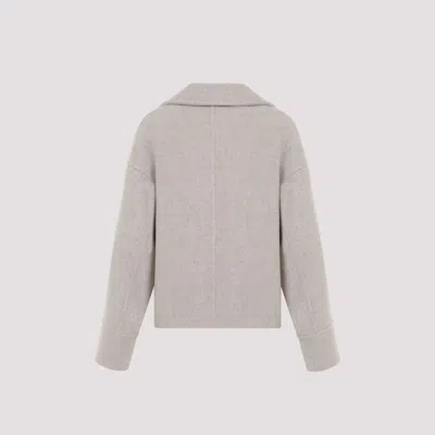 Brunello Cucinelli Beige Db Couture Wool Coat