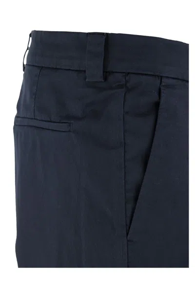 Brunello Cucinelli Garment-dyed Pima Cotton Trousers