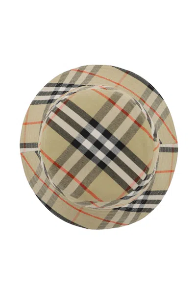 Burberry Printed Polyester Blend Bucket Hat In Multi