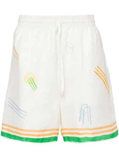 Casablanca Le Jeu De Ping Pong Shorts