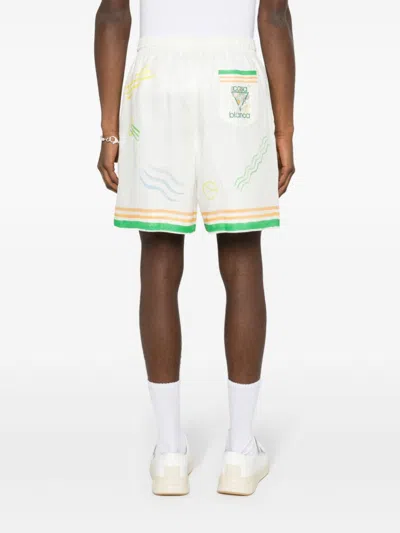 Casablanca Le Jeu De Ping Pong Shorts