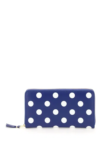 Comme Des Garçons Wallet Polka Dot Leather Wallet