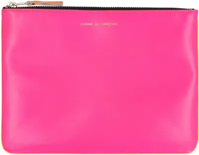 Comme Des Garçons Wallet Portafoglio  Super Fluo