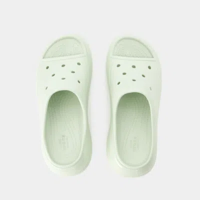 Crocs Crush High Shine Sandals -  - Thermoplastic - Grey