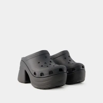 Crocs Siren Clog Rubber Mules With Heel