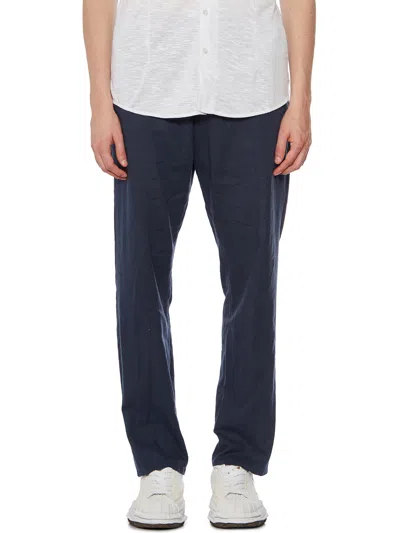 Daniele Alessandrini Linen Trousers With Coulisse