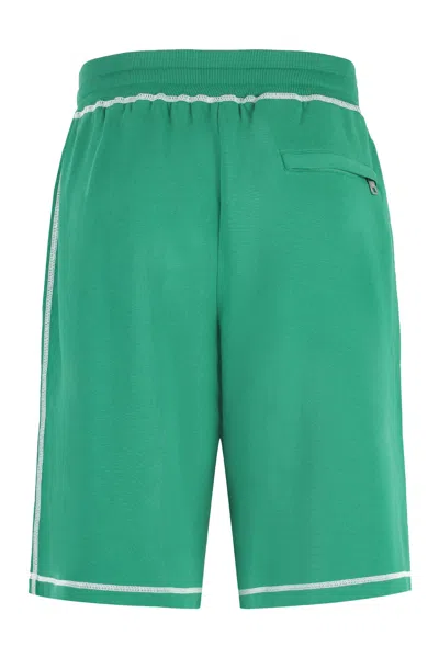Dolce & Gabbana Logo-embroidered Jersey Track Shorts