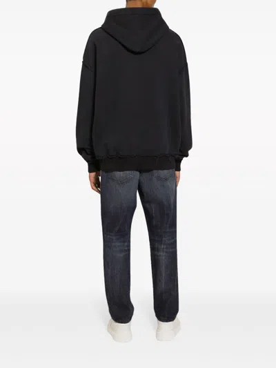 Dolce & Gabbana Printed Washed Cotton Jersey Hoodie