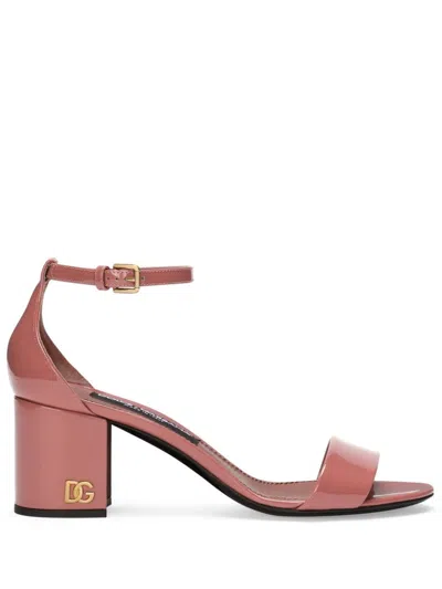 Dolce & Gabbana Keira 60 Patent Leather Sandals