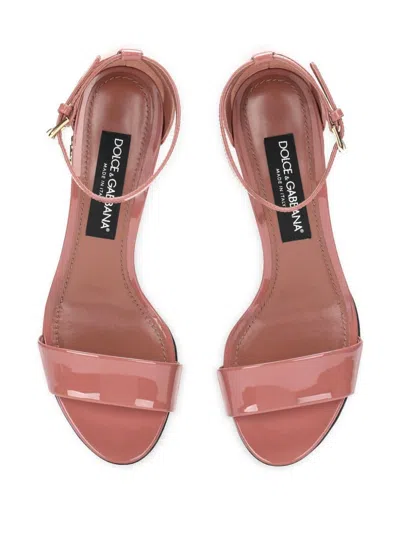 Dolce & Gabbana Keira 60 Patent Leather Sandals