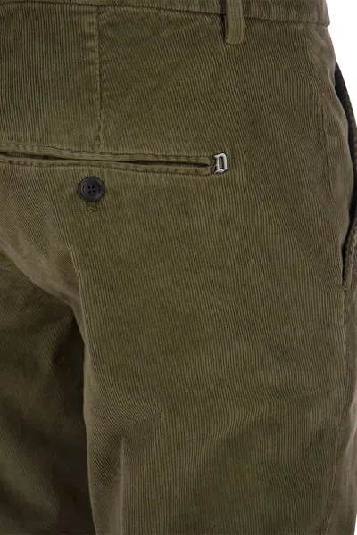Dondup Men's Gaubert - Slim Milleraies Trousers In Green