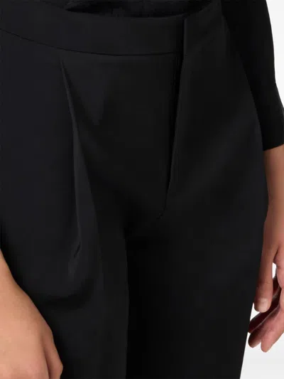 Elisabetta Franchi Wool Pleated Casual Pants