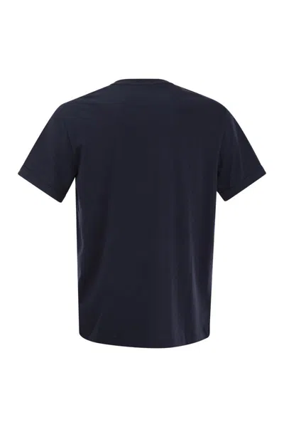 Fay T-shirt With Logo Embroidery