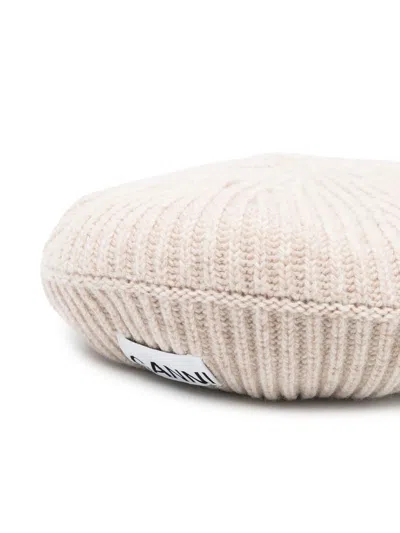 Ganni Wool-blend Beret