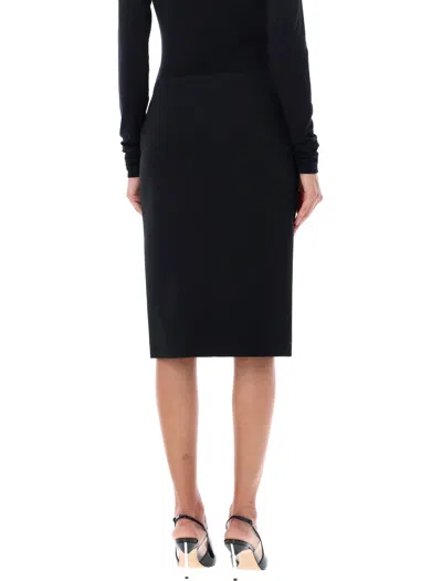 Givenchy Skirt In Wool With 4g Detail