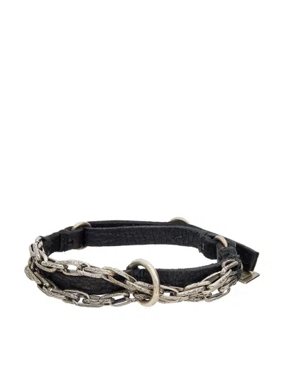 Goti Leather Bracelet + Silver 925