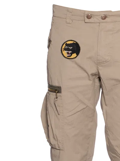 History Repeats Cargo Pants With Patches