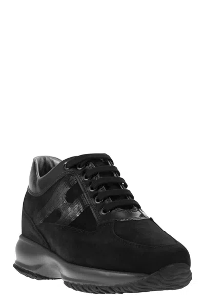 Hogan Interactive Trainers With Micropaillettes