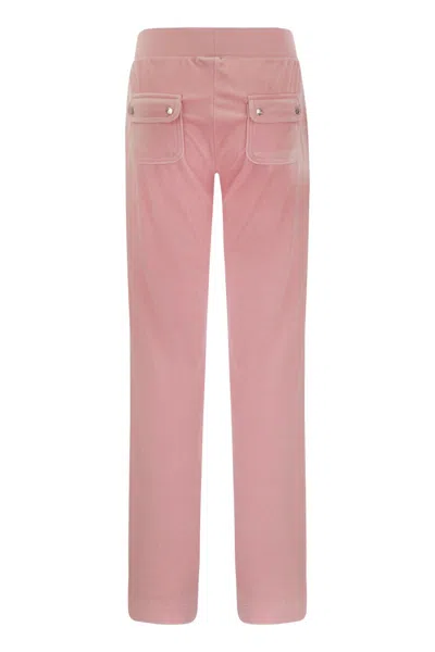 Juicy Couture Trousers With Velour Pockets
