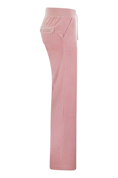 Juicy Couture Trousers With Velour Pockets