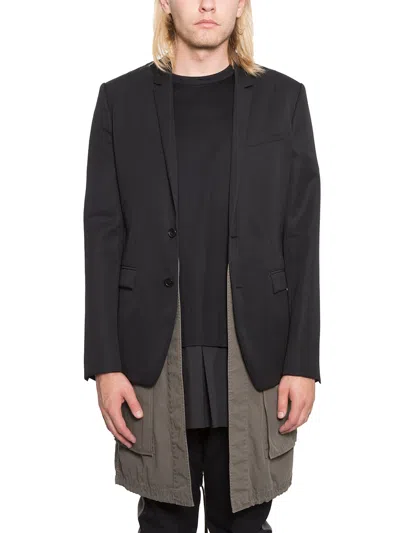 Juunj Juun J Buttoned Layered Jacket