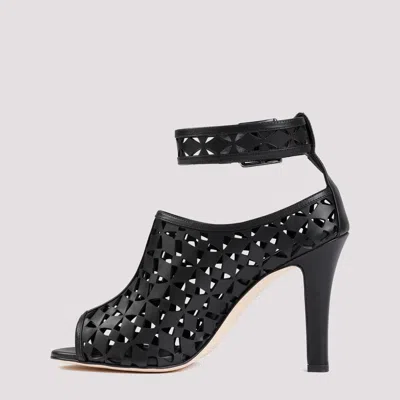 Manolo Blahnik Tingah 105 Leather Sandals