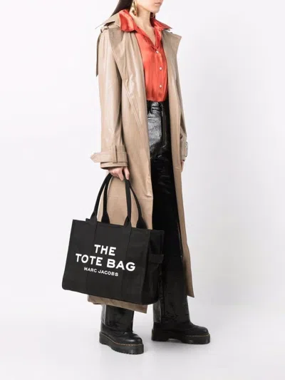 Marc Jacobs Shopper The Large Black Canvas Tote