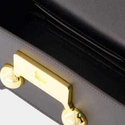 Marni Black Mini Shoulder Bag Det Golden