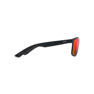 Maui Jim Kaiwi Channel 62mm Rectangular Polarized Sunglasses