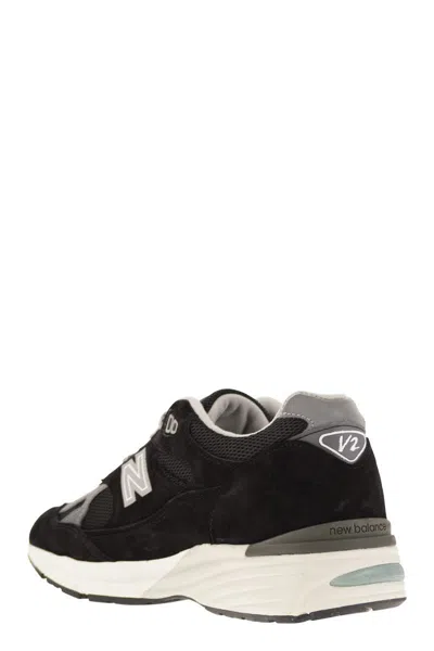 New Balance Mesh And Suede Sneakers With Reflective Accents