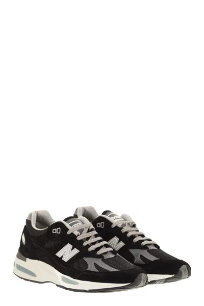 New Balance Mesh And Suede Sneakers With Reflective Accents