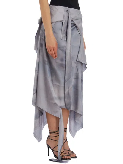 Ottolinger Distressed Midi Skirt