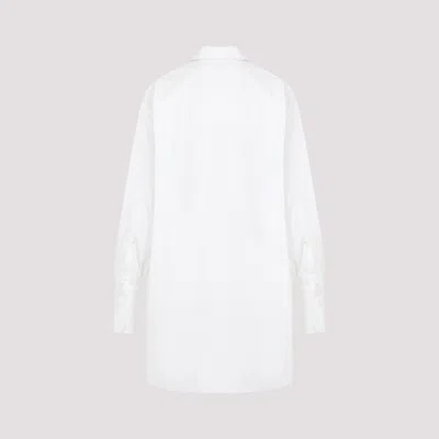 Patou Logo-embroidered Mini Shirt Dress