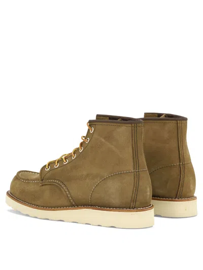 Red Wing Shoes Classic Moc Ankle Boots