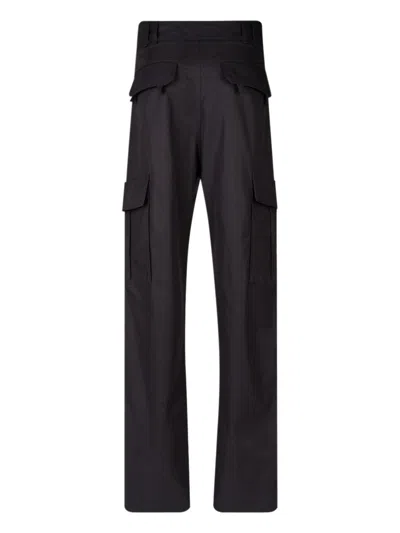 Saint Laurent Button Detail Straight Leg Pants For Women