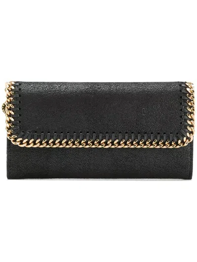 Stella Mccartney Raffia Falabella Wallet
