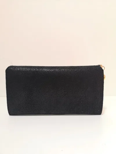 Stella Mccartney Raffia Falabella Wallet