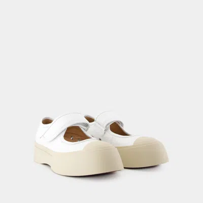Marni Pablo Low Sneakers In White