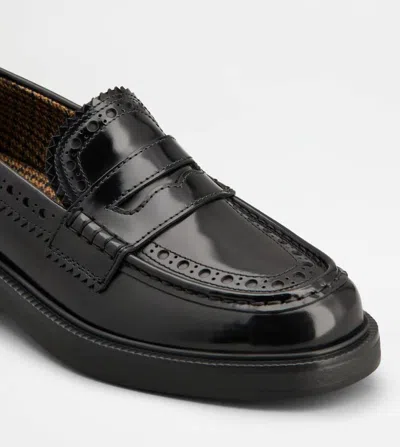 Tod's Leather Brogue Loafers