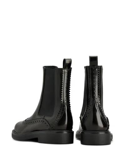 Shop Tod's Broguestyle Chelsea Boots
