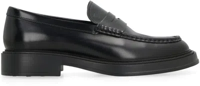 Tod's Smooth Leather Loafers